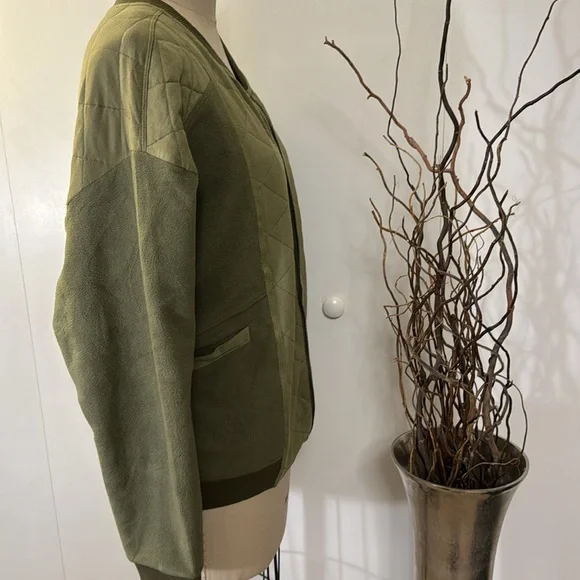 Heyson green quilted jacket - Picture 5 of 7
